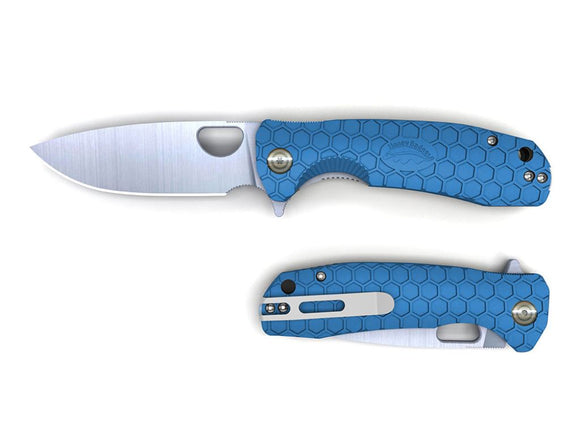 Honey Badger Knife Flipper Med Blue