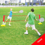 Outdoor Play 3 in 1 Batmin & Tennis Set, V/Ball