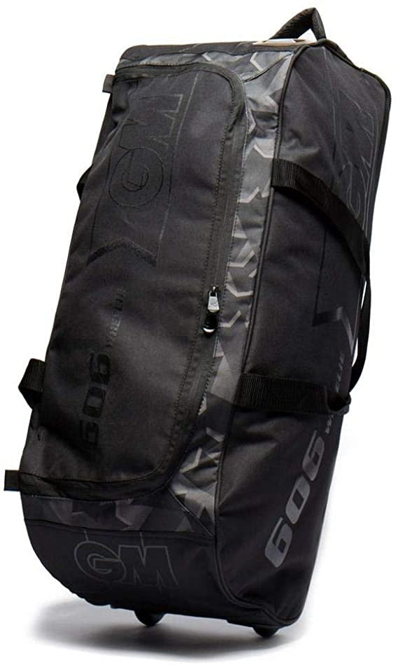 GM Cricket Bag 606 Wheelie Bag Black