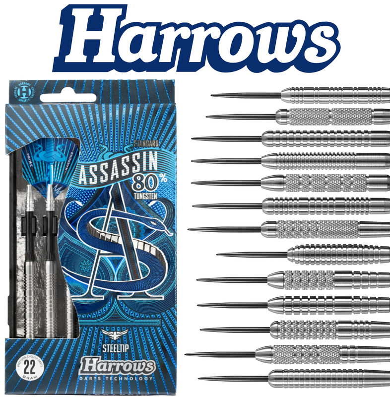 Harrows Darts Assassin 80% Tungsten – BBSportsNZ