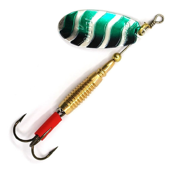 Veltic Lure  Silver/ Blk /Green