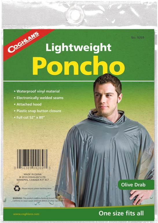 Cohglans Lightweight Poncho
