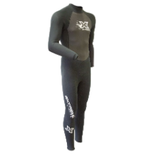 Extreme Youths Wet Suit Steamer Black