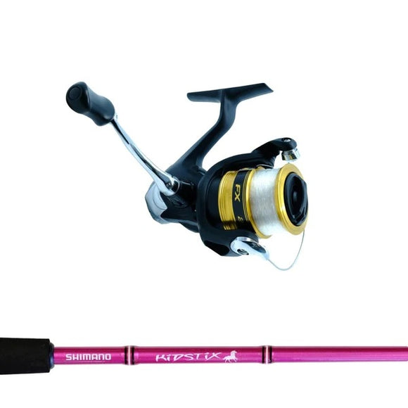 Shimano Kidstix 6ft Fishing Combo Pink
