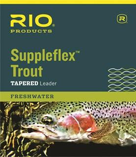 Rio Fly Fishing Suppleflex Tapered  Leader 9ft