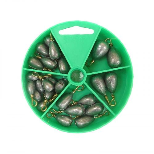 Gillies Fishing Dial Pack Sinkers Assorted