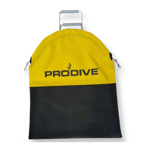 Pro-Dive Spring Loaded Catch Bag Yellow 900D