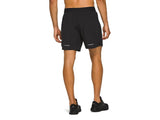Asics Mens Shorts Road 2in1 7inch 001