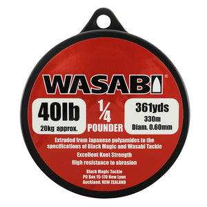 BM Wasabi Mono Fishing Line 1/4